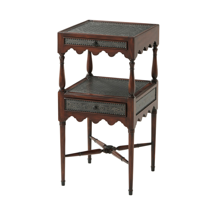By a Regency Engraver Accent Table