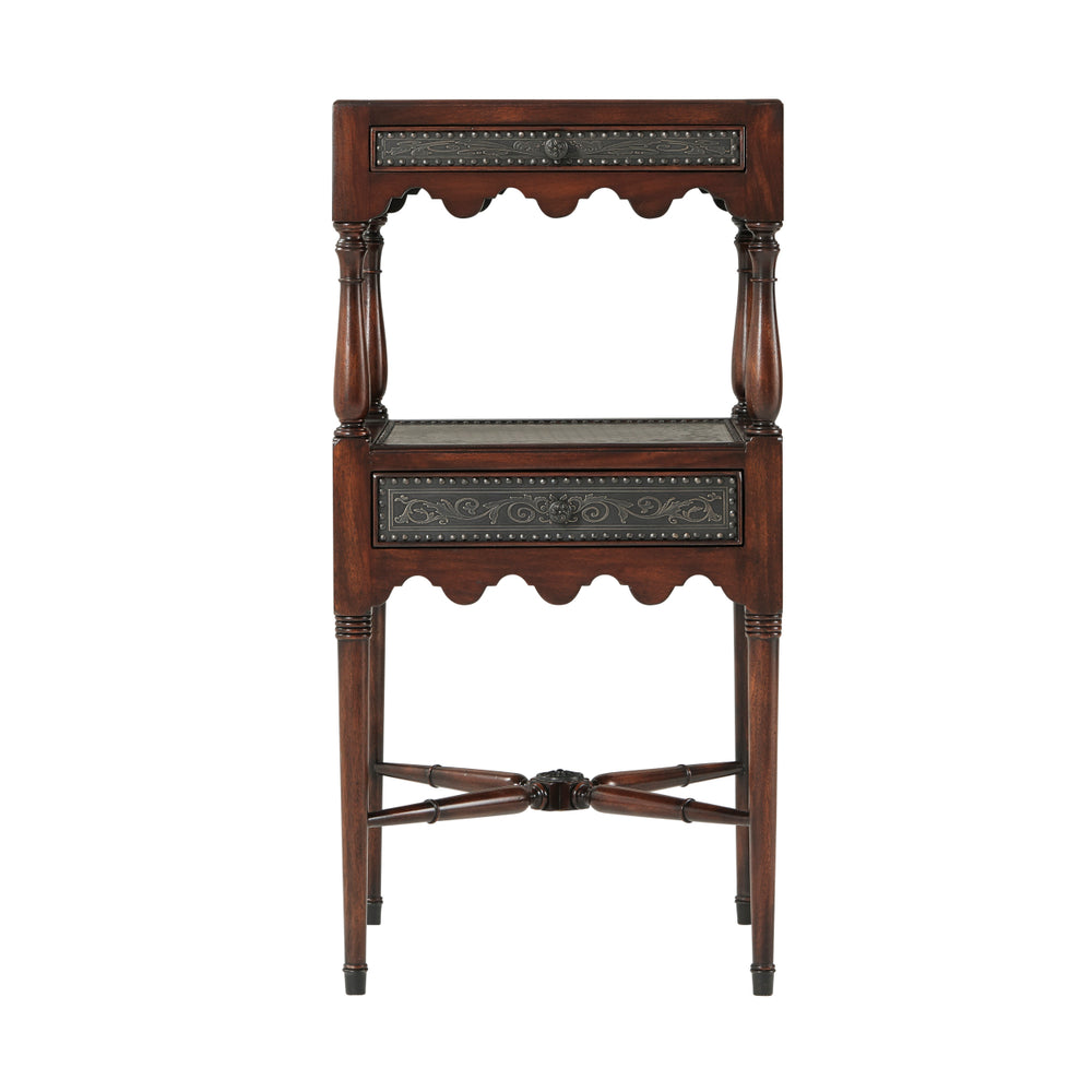 By a Regency Engraver Accent Table