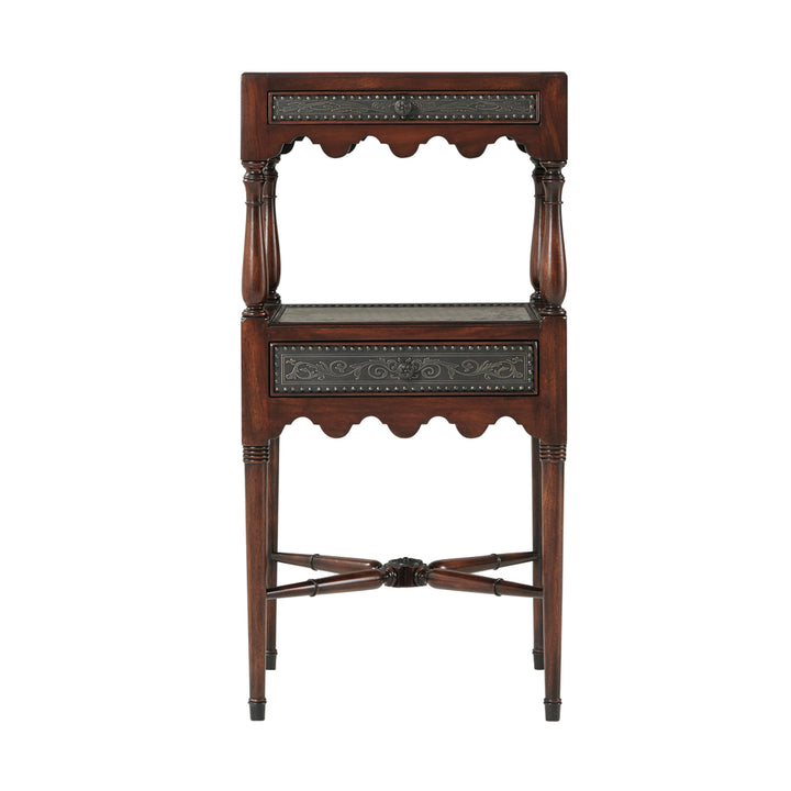 By a Regency Engraver Accent Table