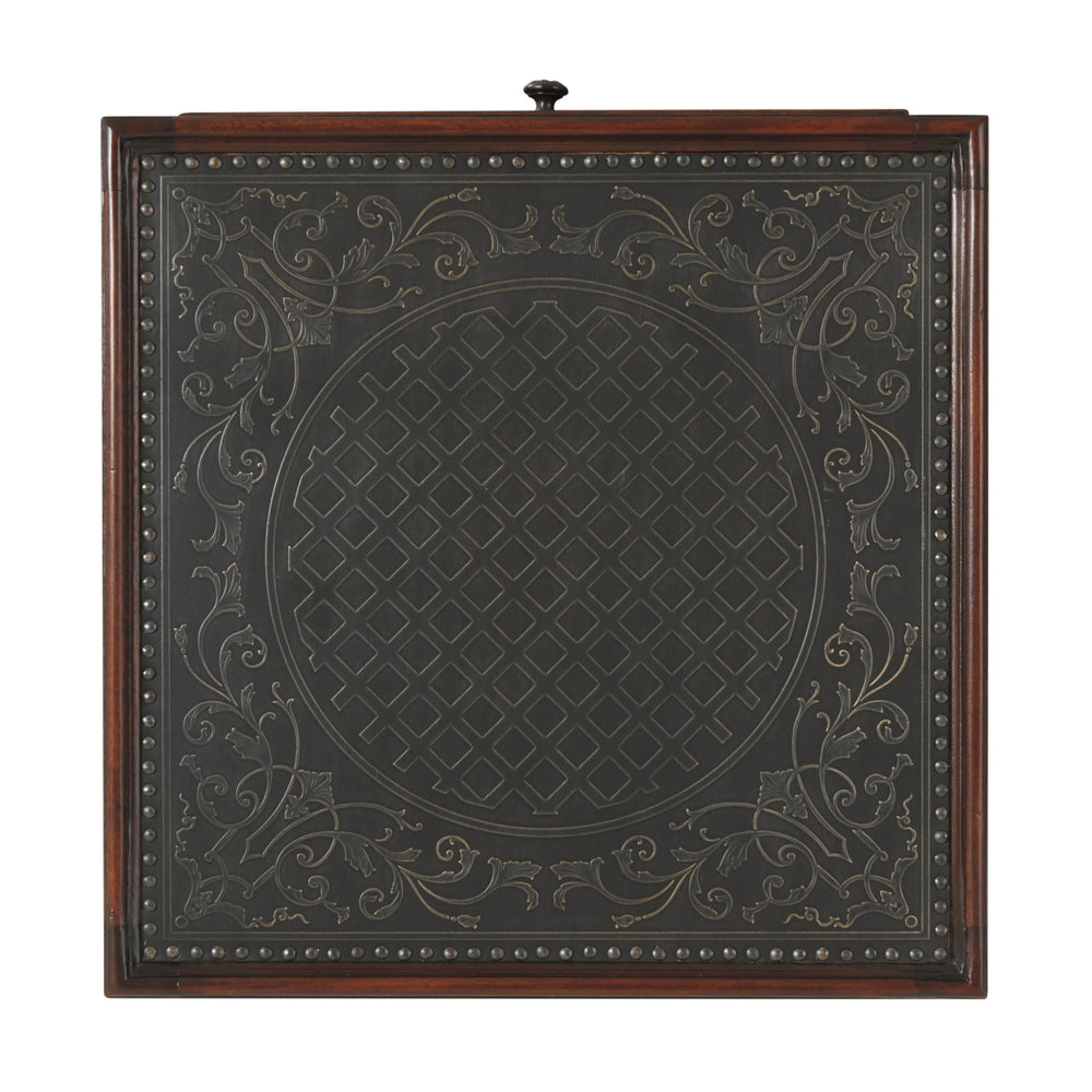 By a Regency Engraver Accent Table