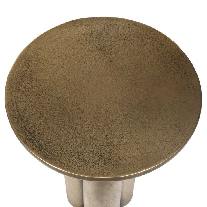 Thorp - Outdoor Accent Table - Brass