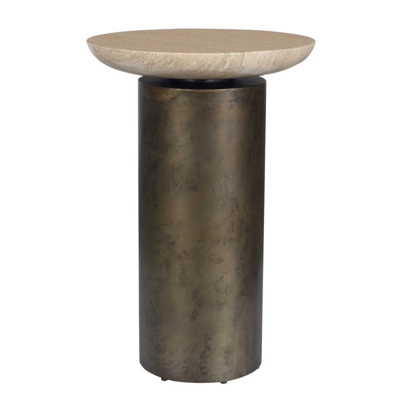 Oslo - Outdoor Accent Table - Brass
