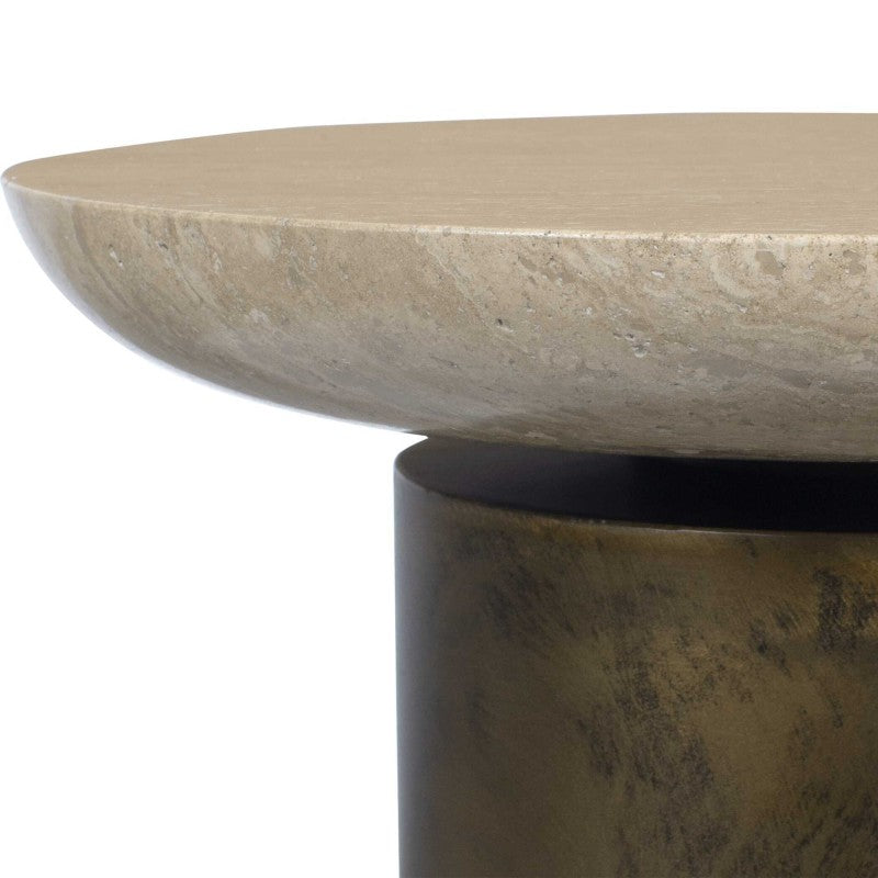 Oslo - Outdoor Accent Table - Brass