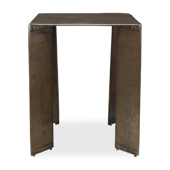 Reade - Outdoor Accent Table - Brass