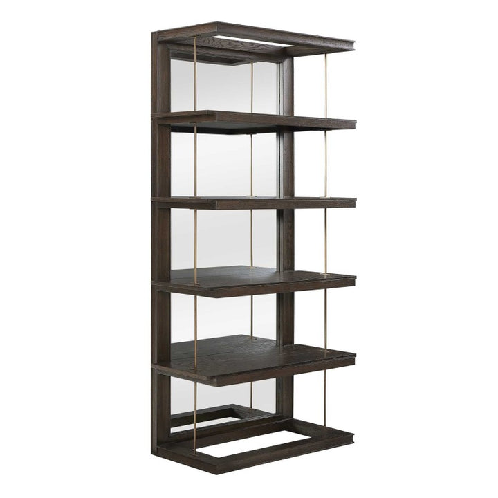 Kai - Etagere - Dark Walnut