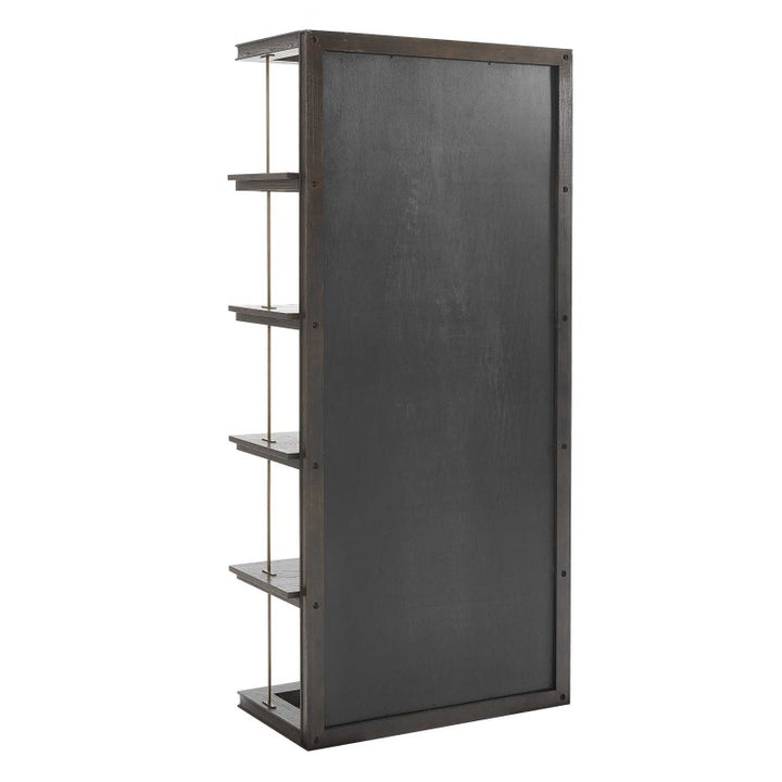 Kai - Etagere - Dark Walnut