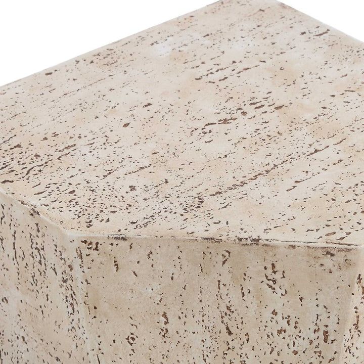 Leroy - Concrete Outdoor Drink Table - Beige