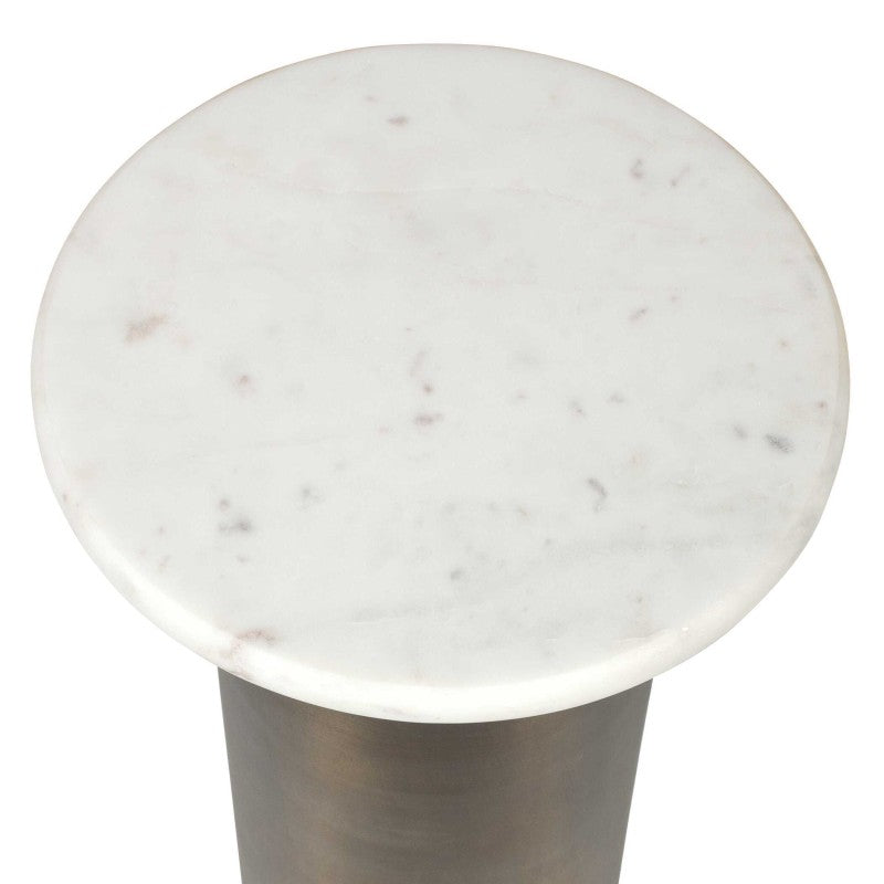 Reiss - Drink Table - Bronze / White