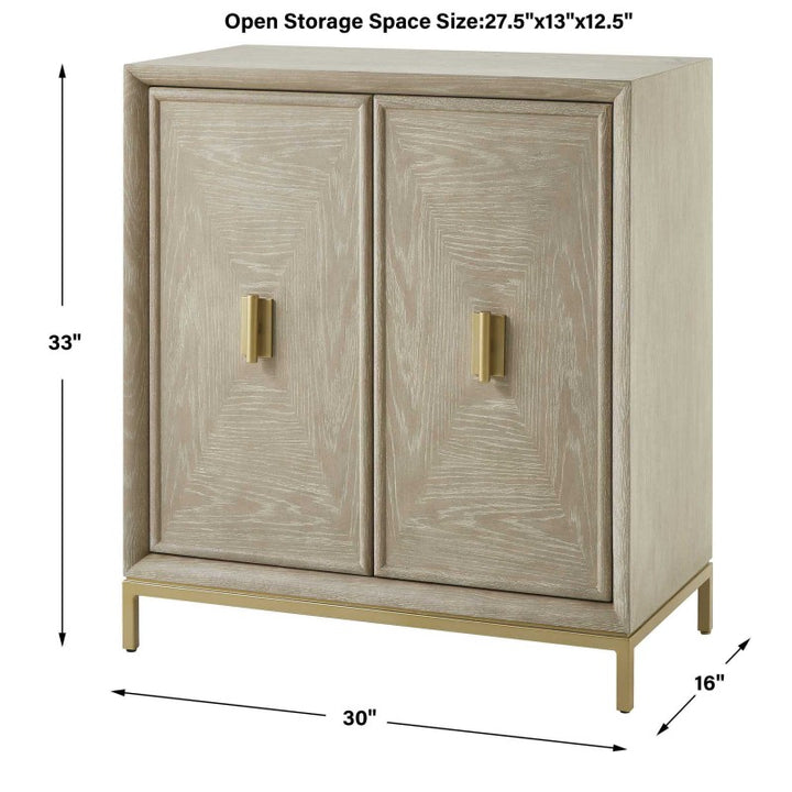 Alessia - 2 Door Cabinet - Light Brown