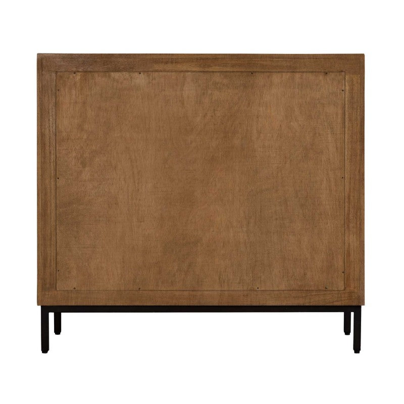 Bottom Line - 2 Door Wood Cabinet - Woodtone