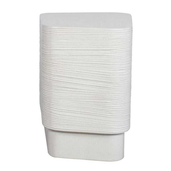 Saltwater - Concrete Side Table - White