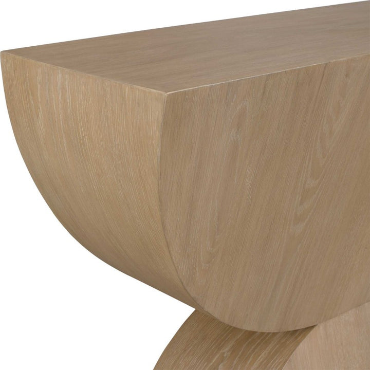 Ciano - Modern Wood Console Table - Woodtone
