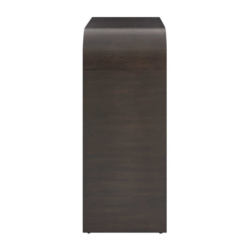 Byrams - 3 Drawer Oak Chest - Brown / Gold / Woodtone