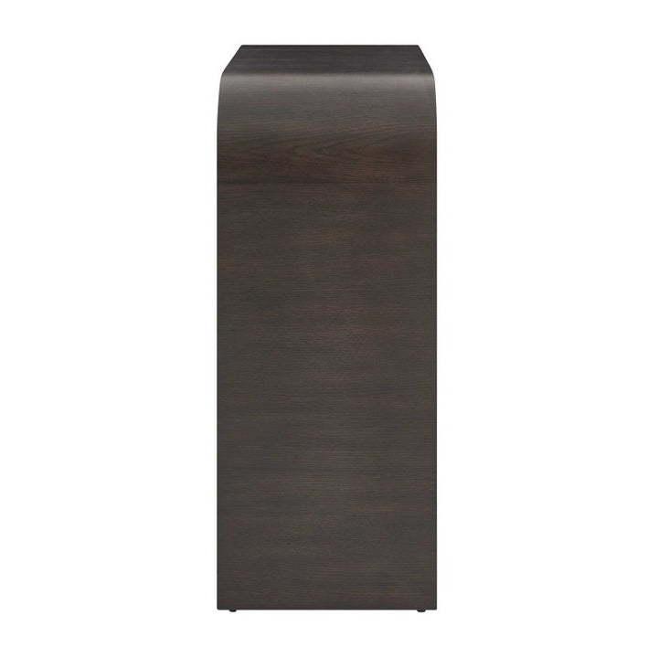 Byrams - 3 Drawer Oak Chest - Brown / Gold / Woodtone