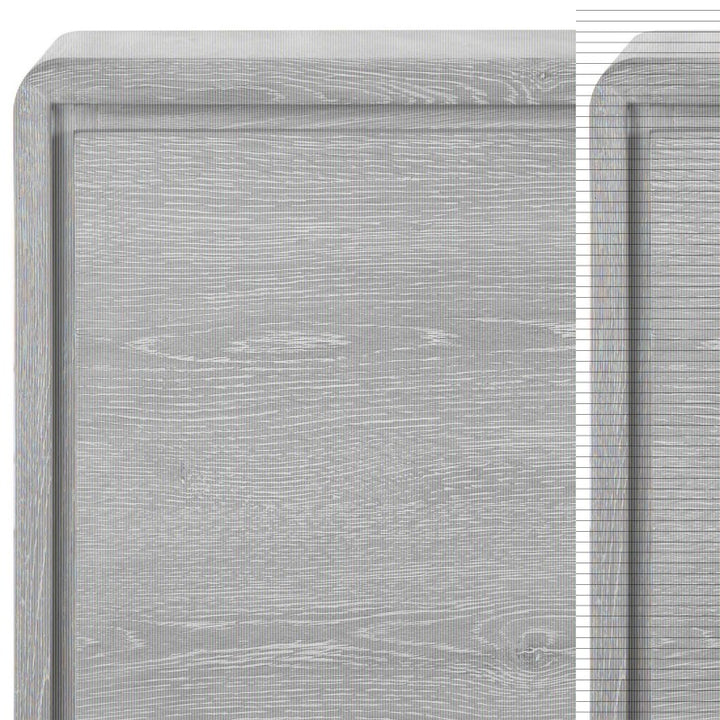 Evanston - 4 Door Natural Oak Cabinet - Woodtone