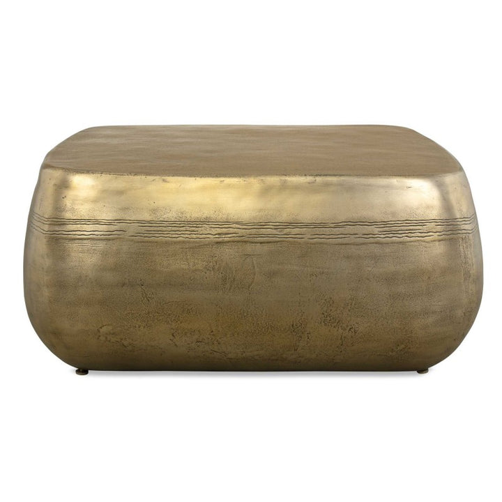 Saguaro - Indoor-Outdoor Coffee Table - Brass / Gold