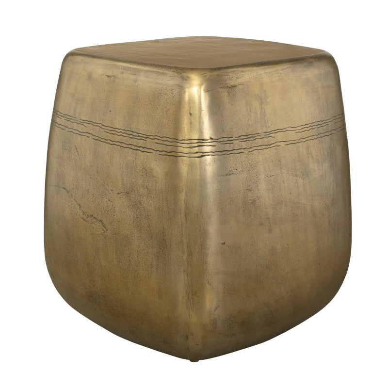 Saguaro - Indoor-Outdoor Side Table - Brass / Gold