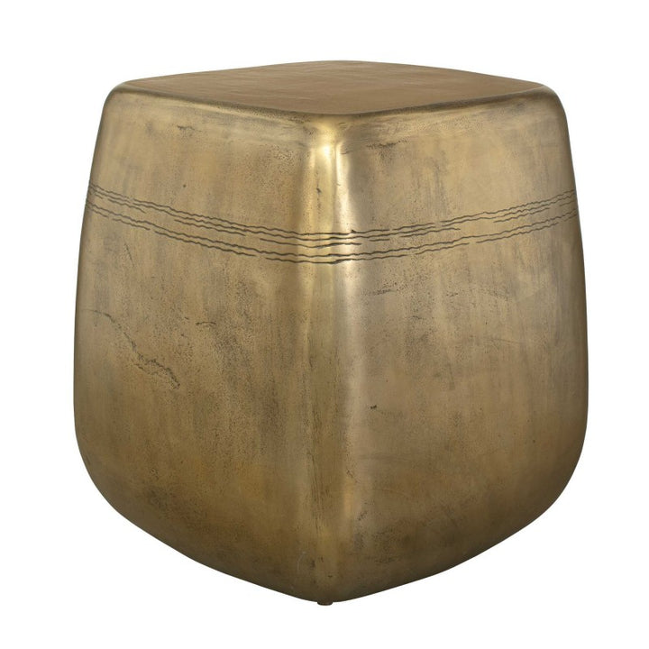 Saguaro - Indoor-Outdoor Side Table - Brass / Gold