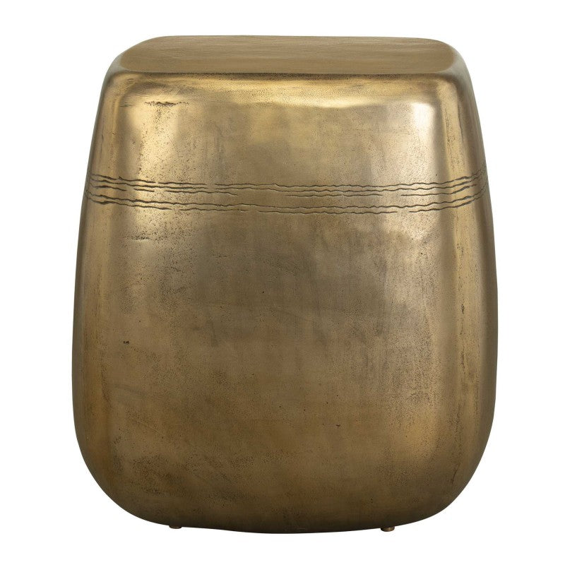 Saguaro - Indoor-Outdoor Side Table - Brass / Gold