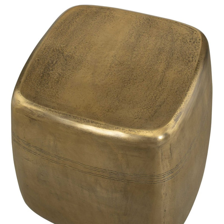 Saguaro - Indoor-Outdoor Side Table - Brass / Gold