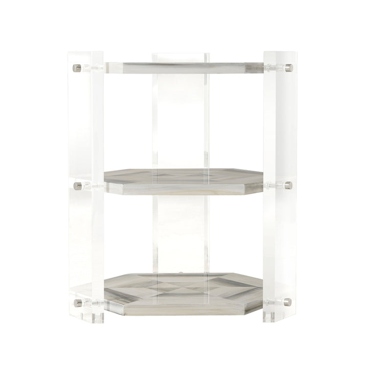 Quadrilateral Tiers Side Table