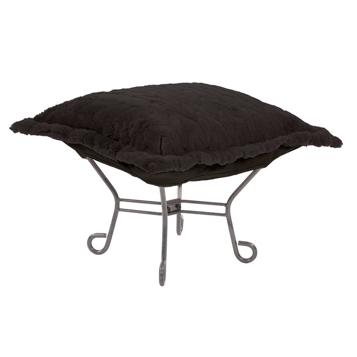 The Angora Puff Ottoman