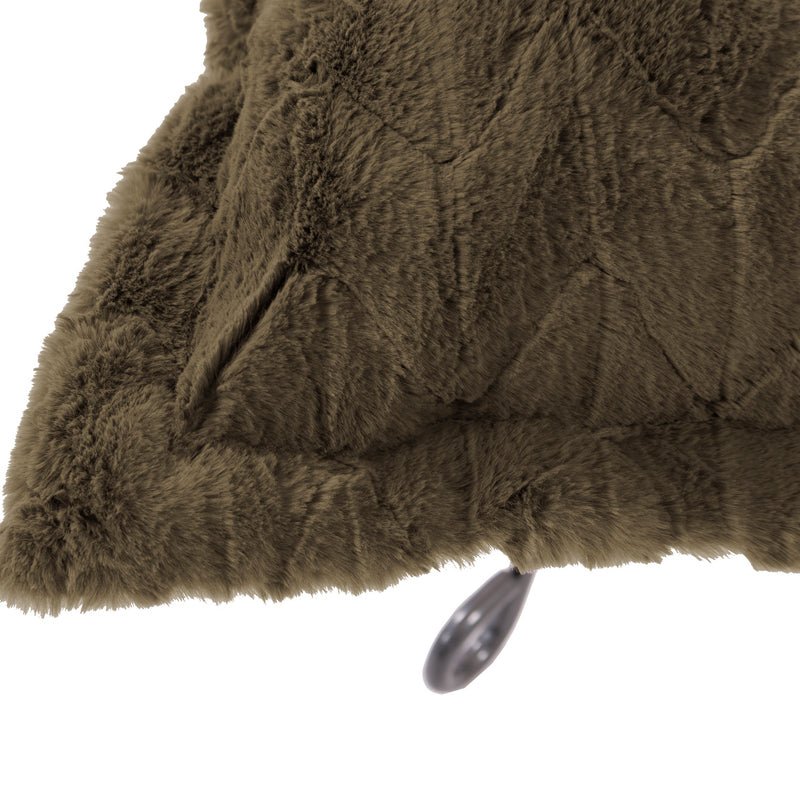 The Angora Puff Ottoman