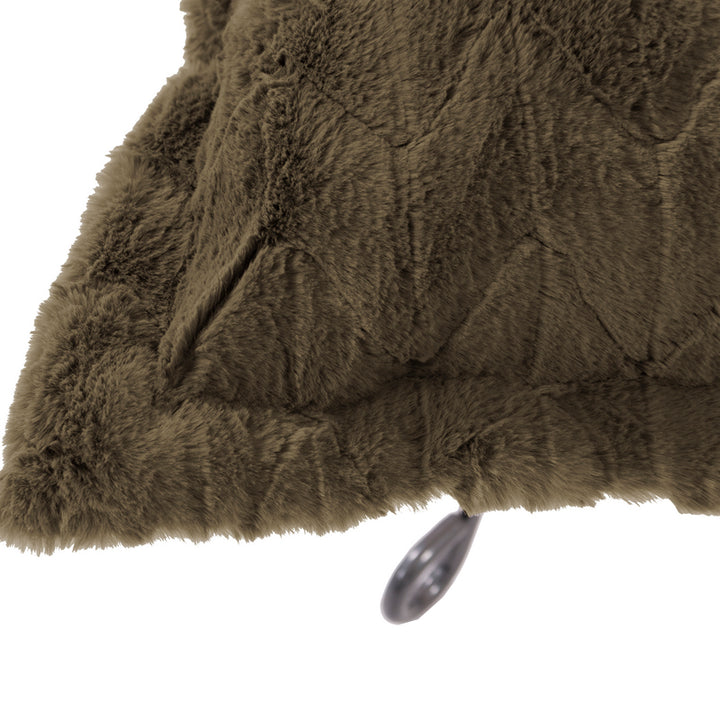 The Angora Puff Ottoman