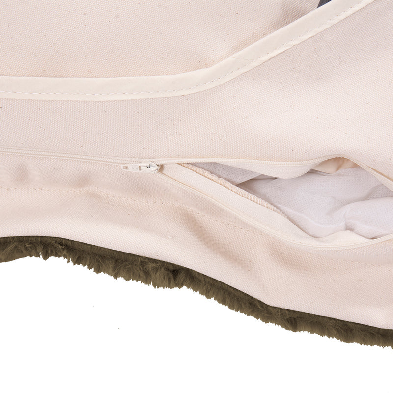 The Angora Puff Ottoman