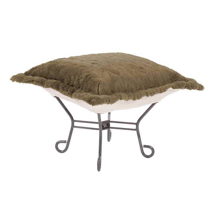 The Angora Puff Ottoman