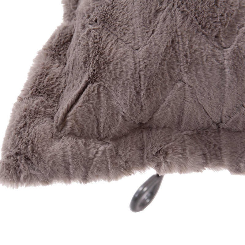 The Angora Puff Ottoman