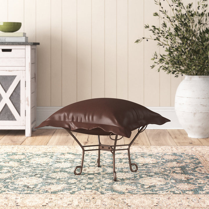 The Avanti Puff Scroll Puff Ottoman