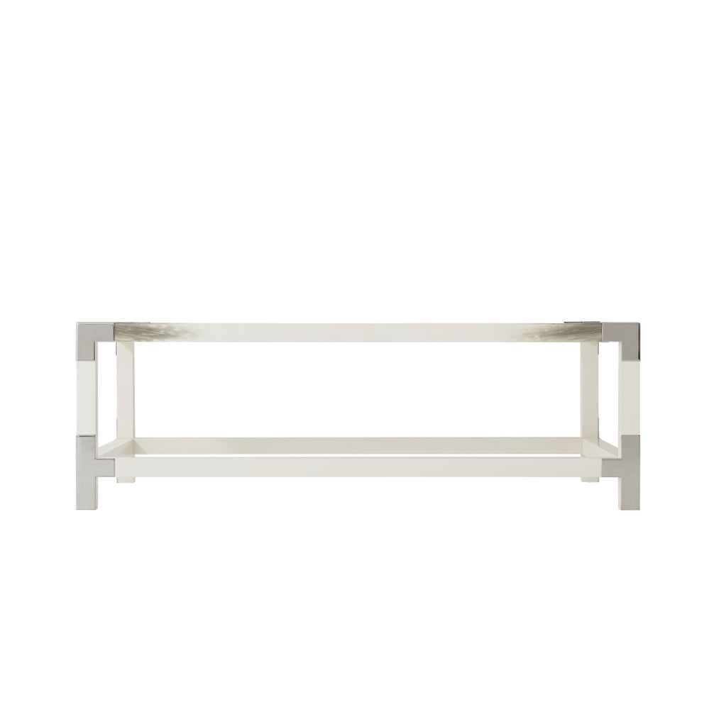 Cutting Edge (Longhorn White) Cocktail Table