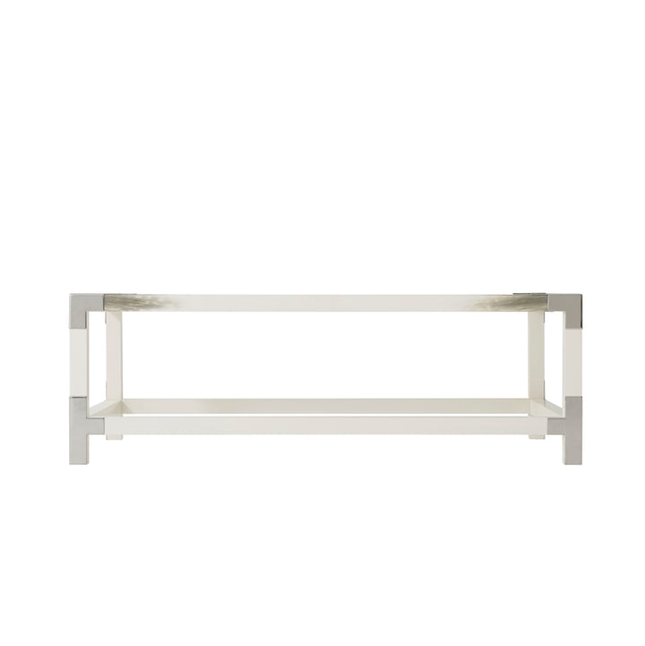 Cutting Edge (Longhorn White) Cocktail Table