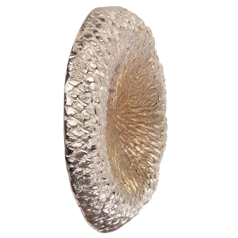 Champagne Aluminum Tray / Wall Decor
