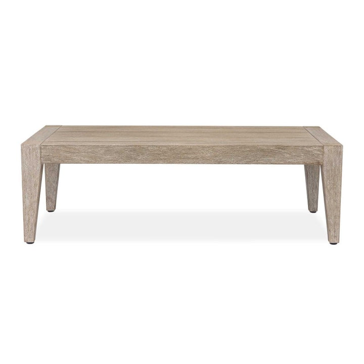 Kirkham - Indoor-Outdoor Wood Coffee Table - Woodtone