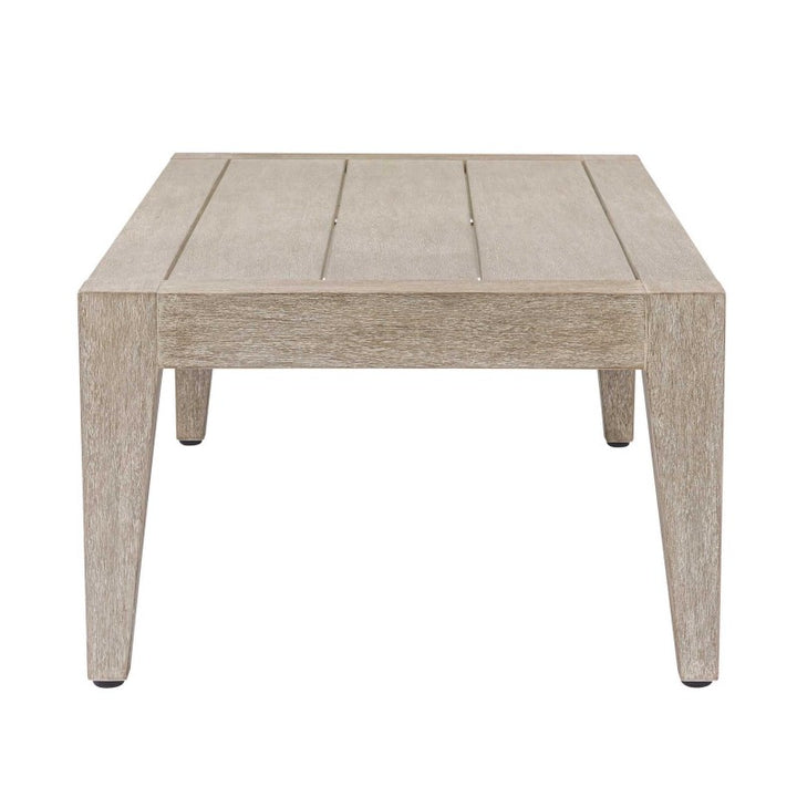 Kirkham - Indoor-Outdoor Wood Coffee Table - Woodtone