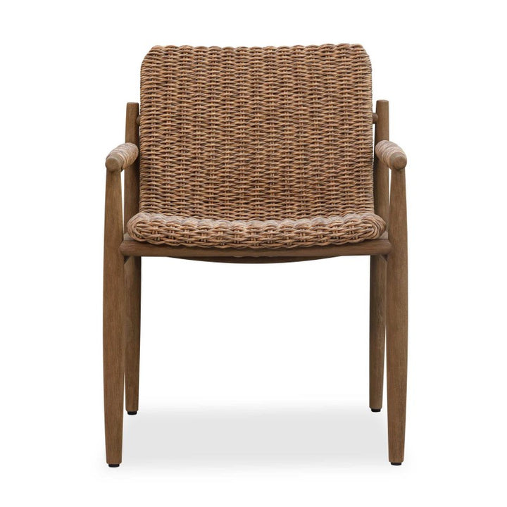 Sumba - Golden Flax Outdoor Lounge Chair - Brown