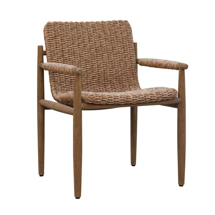 Sumba - Golden Flax Outdoor Lounge Chair - Brown