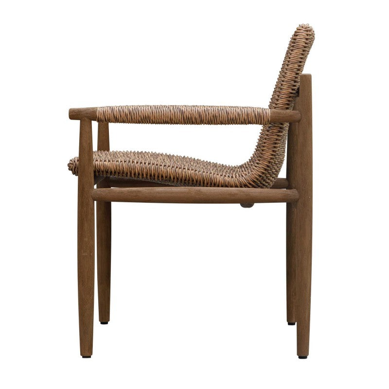 Sumba - Golden Flax Outdoor Lounge Chair - Brown