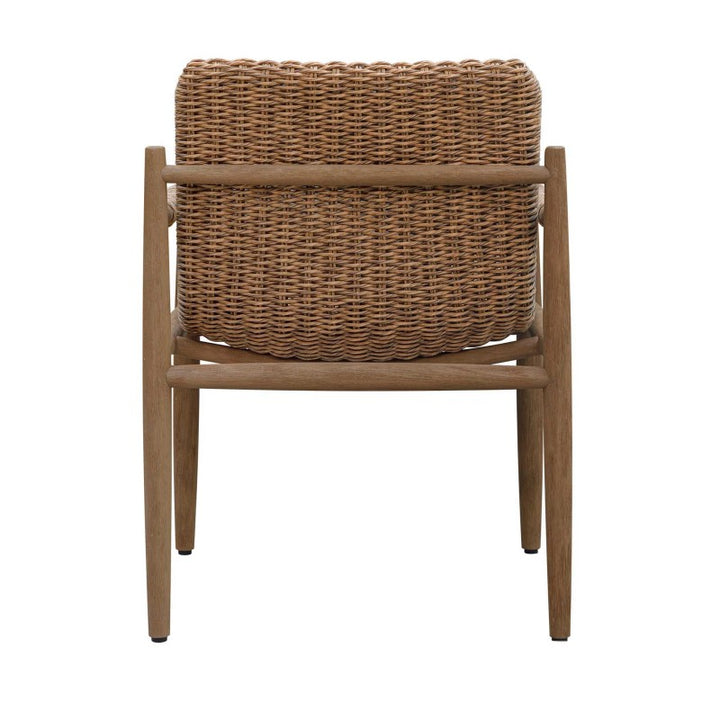 Sumba - Golden Flax Outdoor Lounge Chair - Brown