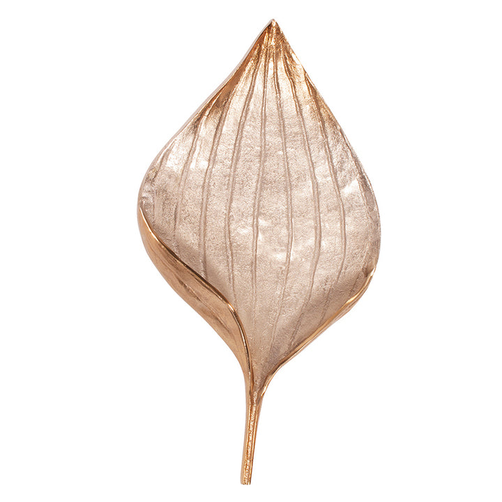 The Champagne Leaf Wall Decor