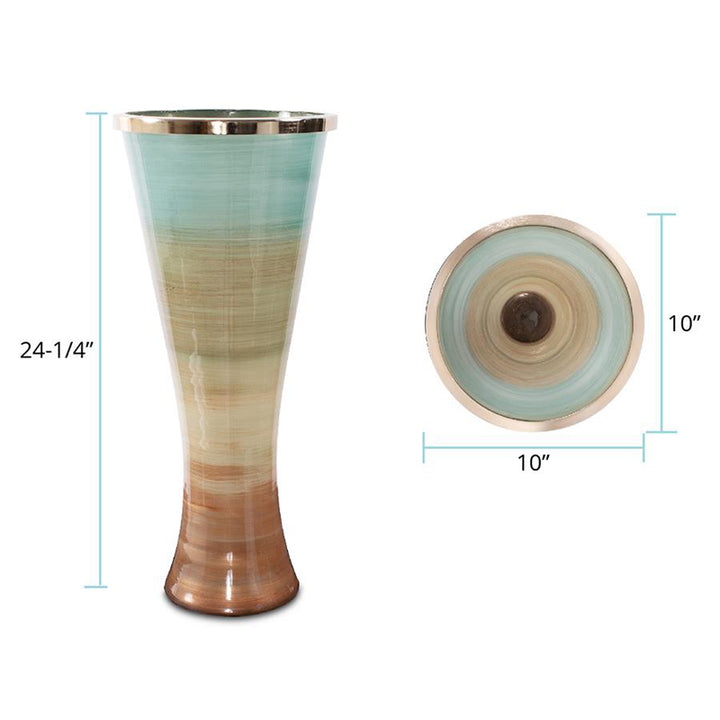 The Capri Stripe Vase