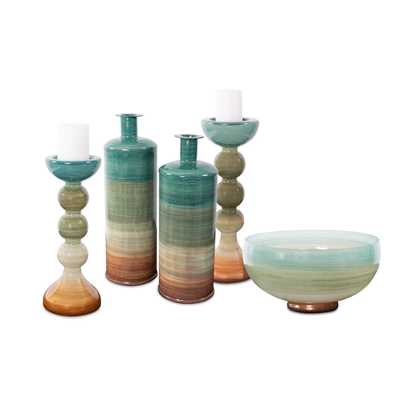 The Capri Stripe Vase