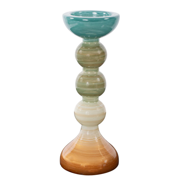 The Capri Stripe Candleholder