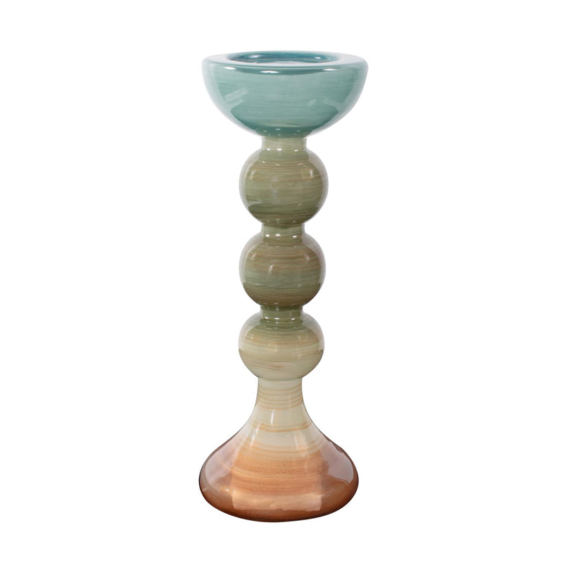 The Capri Stripe Candleholder