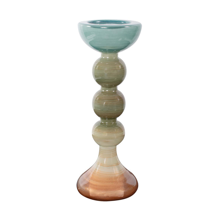 The Capri Stripe Candleholder