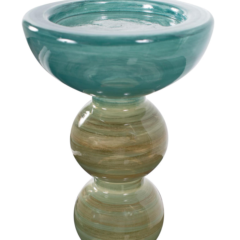 The Capri Stripe Candleholder