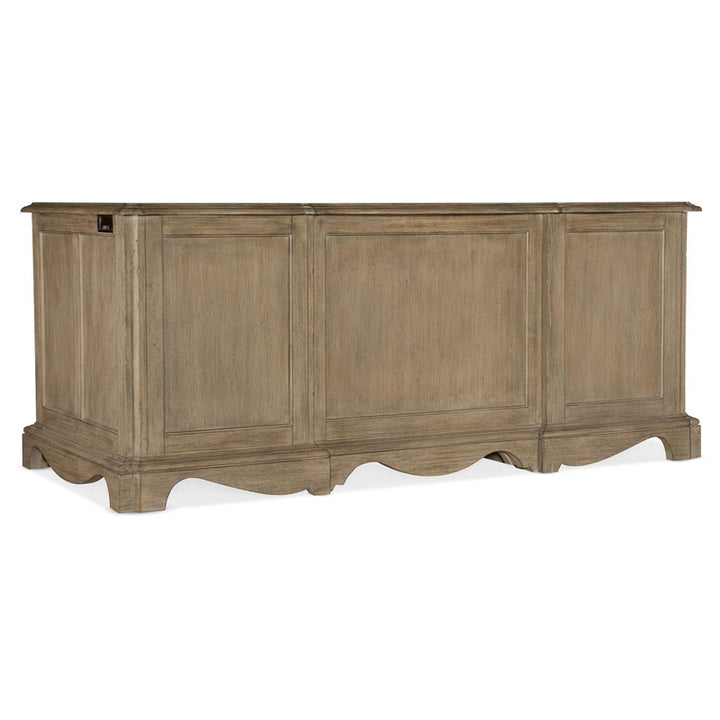 Corsica - Executive Desk - Light Brown