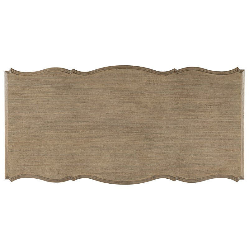 Corsica - Executive Desk - Light Brown